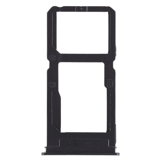 For Vivo X20 Plus SIM Card Tray + SIM Card Tray / Micro SD Card Tray (Black) by buy2fix
