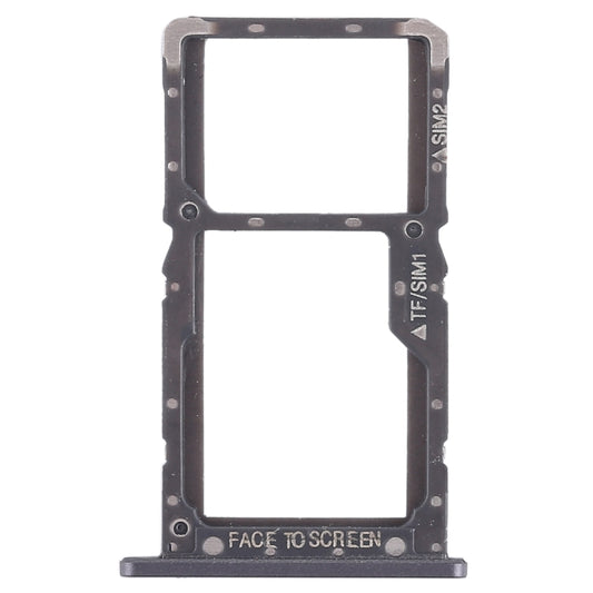 SIM Card Tray + SIM Card Tray / Micro SD Card Tray for Xiaomi Pocophone F1 (Black) by buy2fix