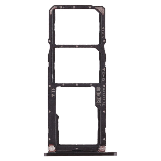 2 x SIM Card Tray / Micro SD Card Tray for Huawei Honor 8X Max (Black) by buy2fix