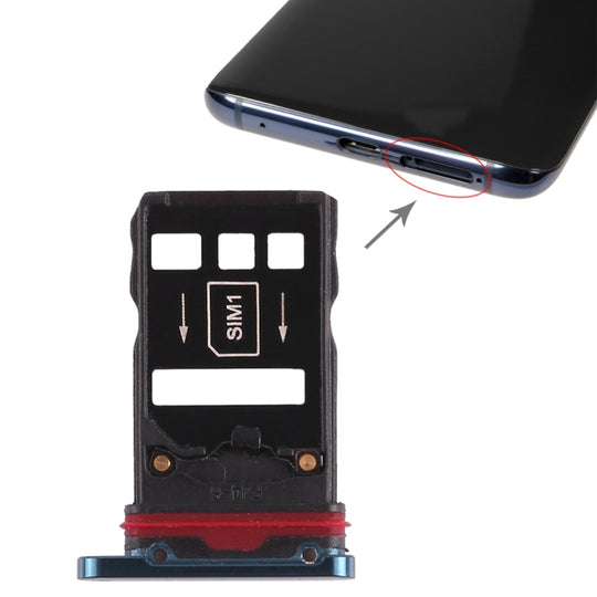 2 x SIM-Kartenfach für Huawei Mate 20 Pro (Grün)