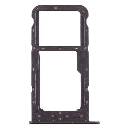 SIM Card Tray + SIM Card Tray / Micro SD Card Tray for Huawei Honor 9i (Black) by buy2fix