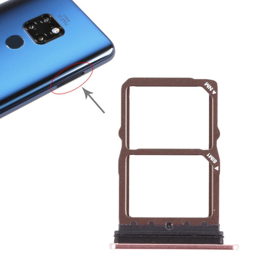 2 x SIM-Kartenfach für Huawei Mate 20 (Roségold)