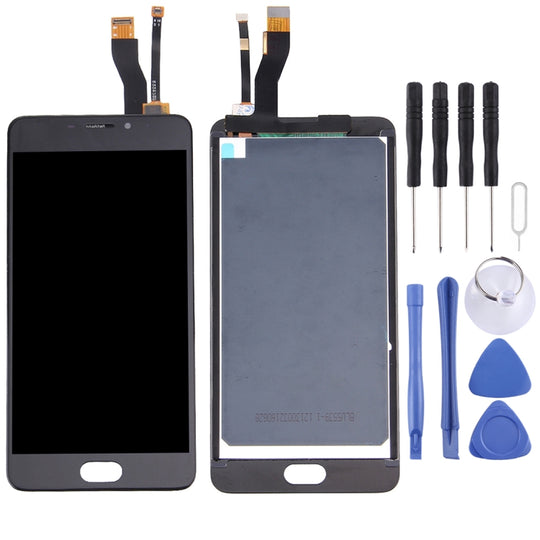 Für Meizu M5 Note / Meilan Note 5 LCD-Bildschirm und Digitizer Vollmontage (Schwarz)