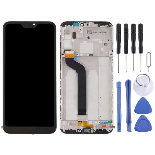 TFT LCD Screen for Xiaomi Redmi 6 Pro / A2 Lite Digitizer Full Assembly with Frame(Black) by buy2fix