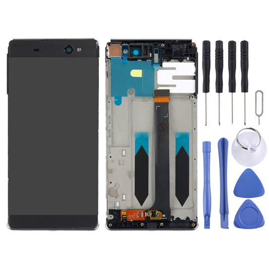 OEM LCD Screen for Sony Xperia XA Ultra / C6 / F3211 / F3212 / F3215 / F3216 / F3213 Digitizer Full Assembly with Frame(Black) by buy2fix