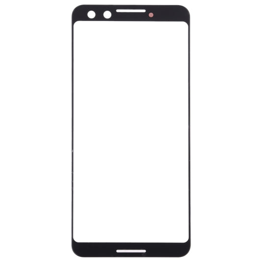 Front Screen Outer Glass Lens for Google Pixel 3(Black) by buy2fix