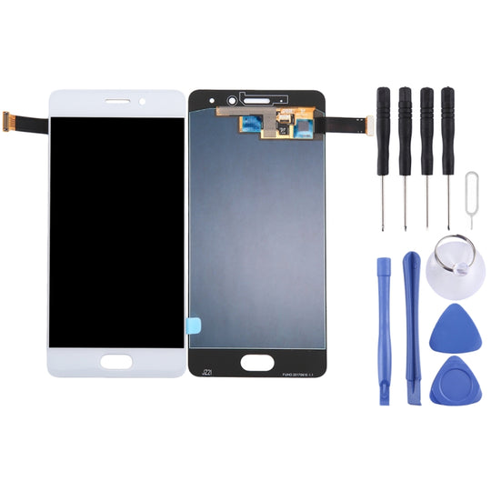 Für Meizu Pro 7 LCD-Bildschirm und Digitizer-Vollmontage (Weiß)