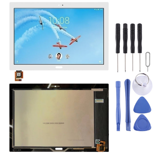 Écran LCD OEM pour Lenovo Tab 4 Plus TB-X704 TB-X704L avec numériseur complet (blanc)