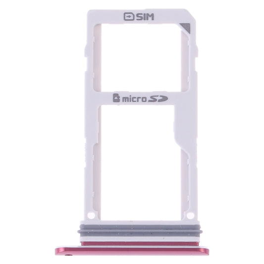 SIM Card Tray + SIM Card Tray / Micro SD Card Tray for LG V30 VS996 LS998U H933 LS998U (Red) by buy2fix