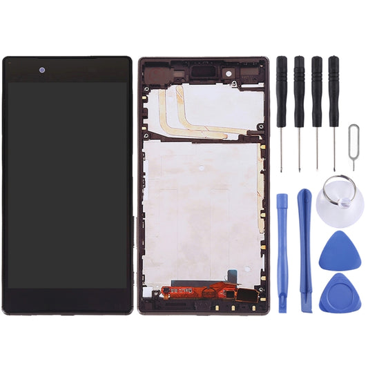 OEM LCD Screen for Sony Xperia Z5 Digitizer Full Assembly with Frame(Black) by buy2fix
