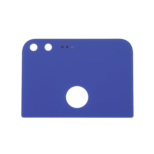 Glass Back Cover for Google Pixel XL / Nexus M1 (Upper Part)(Blue) by buy2fix