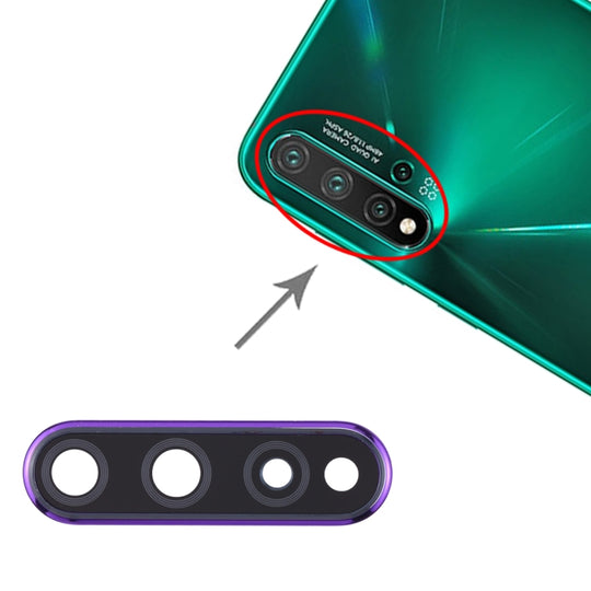 Kameraobjektivabdeckung für Huawei Nova 5 Pro / Nova 5 (Lila)