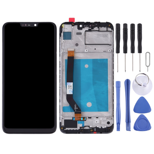 OEM LCD Screen for Huawei Honor 8C Digitizer Full Assembly with Frame (Black) by buy2fix