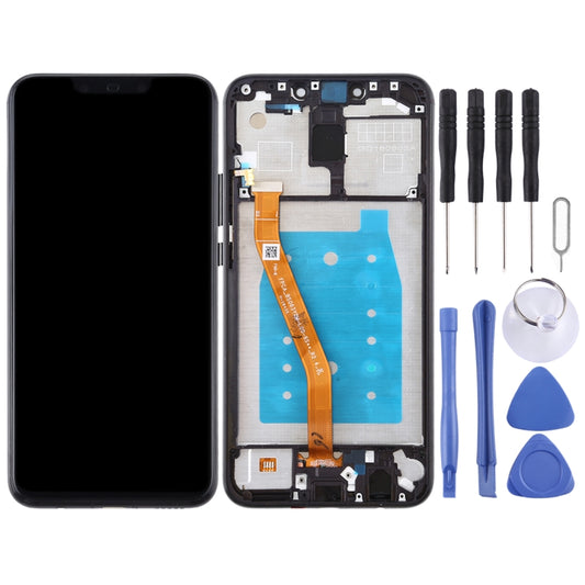 OEM LCD Screen for Huawei Mate 20 Lite / Maimang 7 Digitizer Full Assembly with Frame (Black) by buy2fix