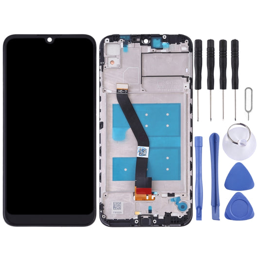 OEM LCD Screen for Huawei Honor Play 8A Digitizer Full Assembly with Frame (Black) by buy2fix
