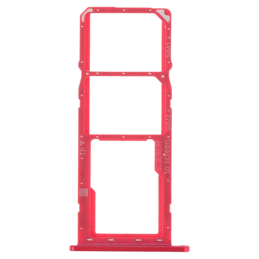 SIM Card Tray + SIM Card Tray + Micro SD Card Tray for Huawei Y7 (2019) / Y7 Pro (2019) / Y7 Prime (2019) (Red) by buy2fix