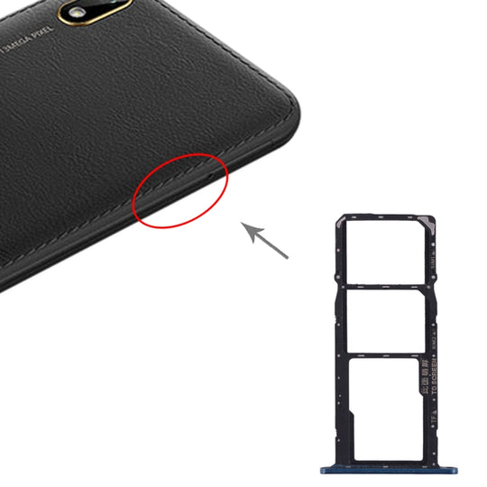 SIM-Kartenfach + SIM-Kartenfach + Micro-SD-Kartenfach für Huawei Y5 (2019) (Grün)