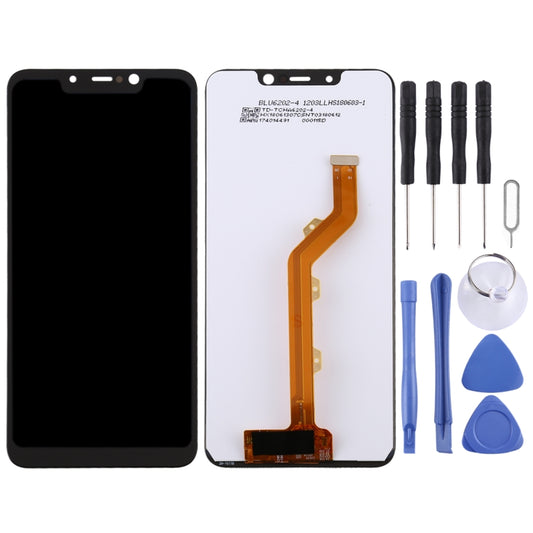 TFT LCD Screen for Tecno Spark 3 Pro / Spark 3 KB3 KB8 with Digitizer Full Assembly (Black) by buy2fix