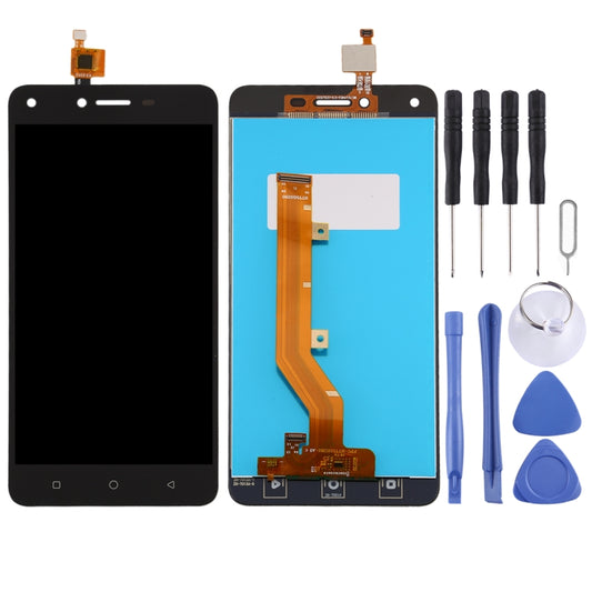 TFT LCD Screen for Tecno Spark K7 with Digitizer Full Assembly (Black) by buy2fix