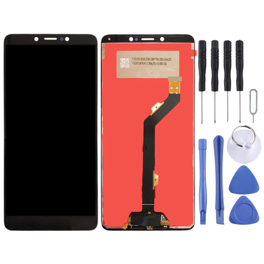 TFT LCD Screen for Tecno Spark Youth KA6 with Digitizer Full Assembly (Black) by buy2fix