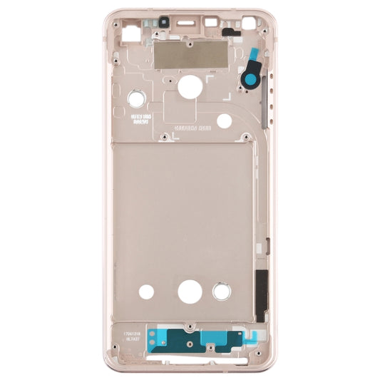 Front Housing LCD Frame Bezel Plate for LG G6 / H870 / H970DS / H872 / LS993 / VS998 / US997 (Gold) by buy2fix