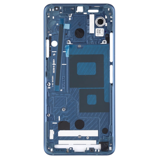Front Housing LCD Frame Bezel Plate for LG G7 ThinQ / G710 (Blue) by buy2fix