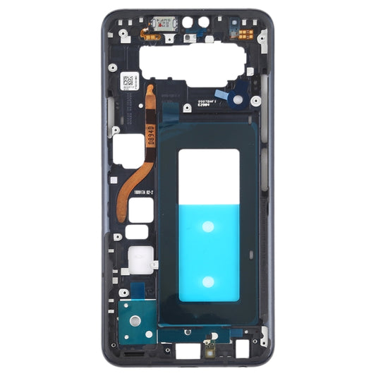 Front Housing LCD Frame Bezel Plate for LG V40 ThinQ (Black) by buy2fix