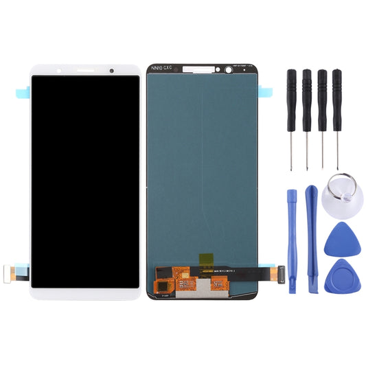 TFT LCD Screen for Vivo X20 with Digitizer Full Assembly(White) by buy2fix