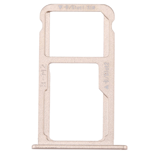 For Huawei Maimang 5 SIM Card Tray & SIM / Micro SD Card Tray(Gold) by buy2fix