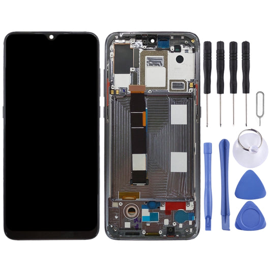 OLED LCD Screen for Xiaomi Mi 9 Digitizer Full Assembly with Frame(Black) by buy2fix
