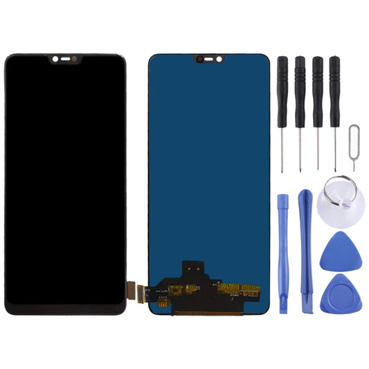 TFT LCD Screen for OPPO R15 with Digitizer Full Assembly (Black) by buy2fix