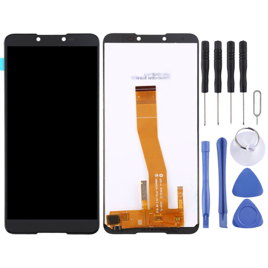 TFT LCD Screen for Wiko Y70 with Digitizer Full Assembly (Black) by buy2fix