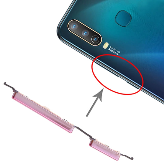 Touches latérales pour Vivo Y3 (Violet)