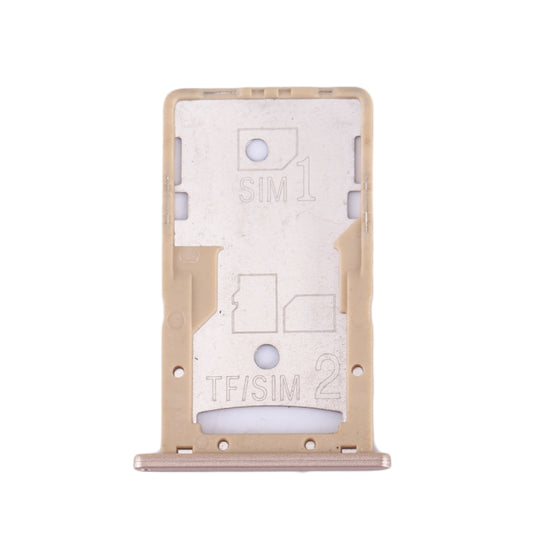 For Xiaomi Redmi 4A SIM & SIM / TF Card Tray(Gold) by buy2fix