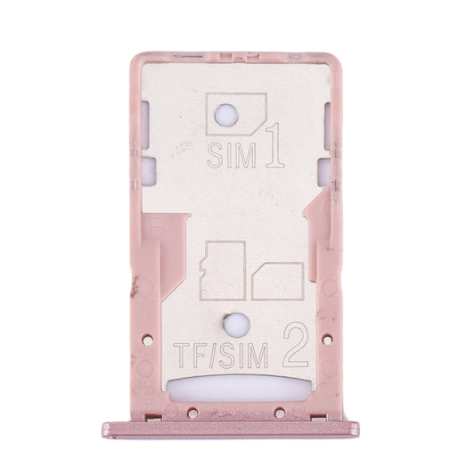 For Xiaomi Redmi 4A SIM & SIM / TF Card Tray(Rose Gold) by buy2fix