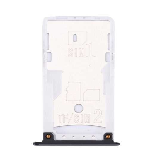 For Xiaomi Redmi 4X SIM & SIM / TF Card Tray(Black) by buy2fix