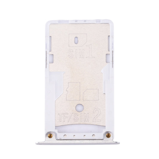 For Xiaomi Redmi 4X SIM & SIM / TF Card Tray(Silver) by buy2fix