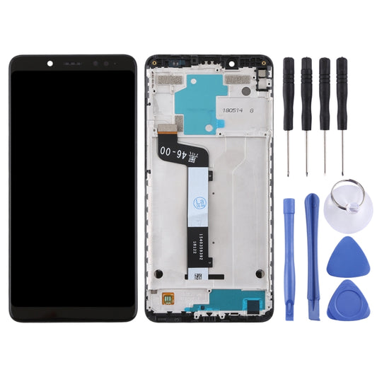 TFT LCD Screen for Xiaomi Redmi Note 5 / Note 5 Pro Digitizer Full Assembly with Frame(Black) by buy2fix