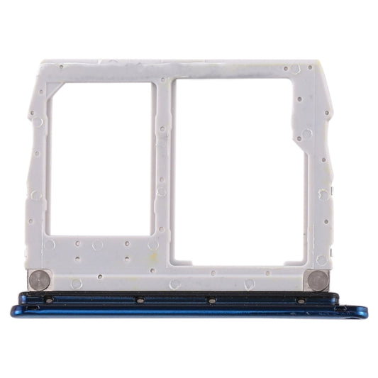 SIM Card Tray + Micro SD Card Tray for LG K40 / K12 Plus / X4 (2019) / X420EM / X420BMW / X420HM / X420 / X420N (Blue) by buy2fix