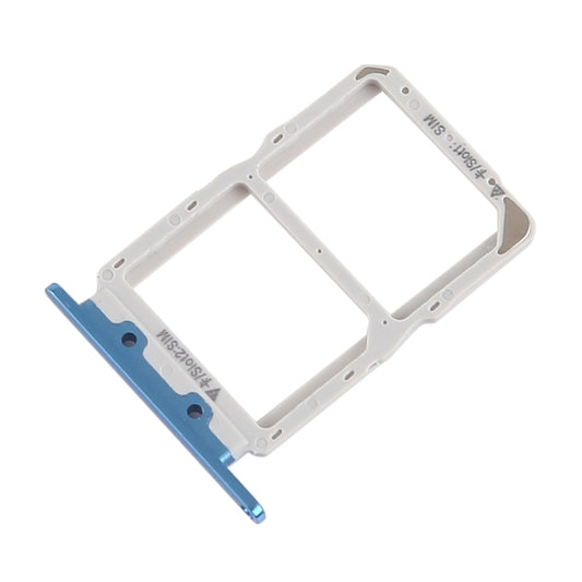 SIM Card Tray + SIM Card Tray for Huawei Nova 4 (Blue) by buy2fix
