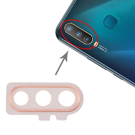 Couvercle d'objectif de caméra pour Vivo Y3 (Or)