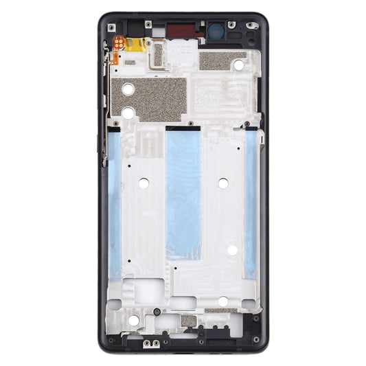 Front Housing LCD Frame Bezel Plate for Nokia 7 TA-1041 (Black) by buy2fix