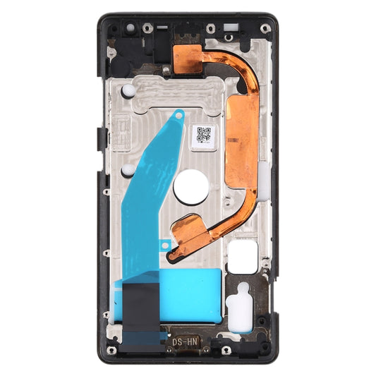 Front Housing LCD Frame Bezel Plate for Nokia 8 Sirocco (Black) by buy2fix