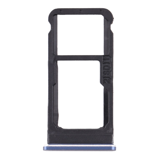 SIM Card Tray + SIM Card Tray / Micro SD Card Tray for Nokia 6.1 / 6 (2018) / TA-1043 TA-1045 TA-1050 TA-1054 TA-1068 (Blue) by buy2fix