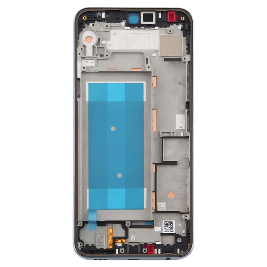 Front Housing LCD Frame Bezel Plate for LG K50 / K12 MAX / LMX520BMW / LMX520EMW(Single SIM Version)(Silver) by buy2fix