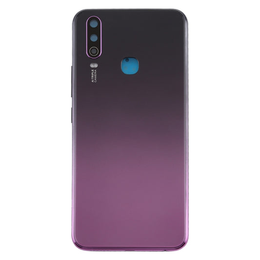 For Vivo Y3 Battery Back Cover with Camera Lens (Purple) by buy2fix