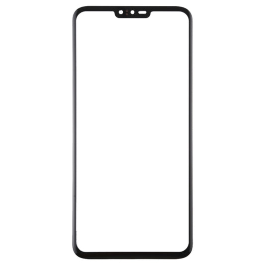 Front Screen Outer Glass Lens for LG V40 ThinQ (Black) by buy2fix
