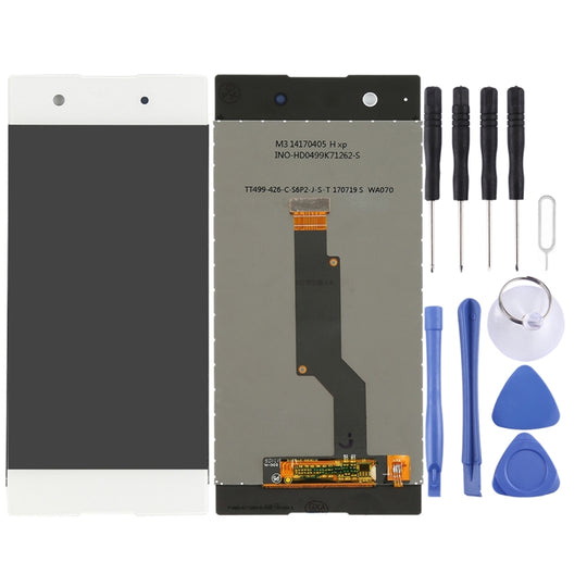 Écran LCD OEM pour Sony Xperia XA1 avec assemblage complet de numériseur (blanc)