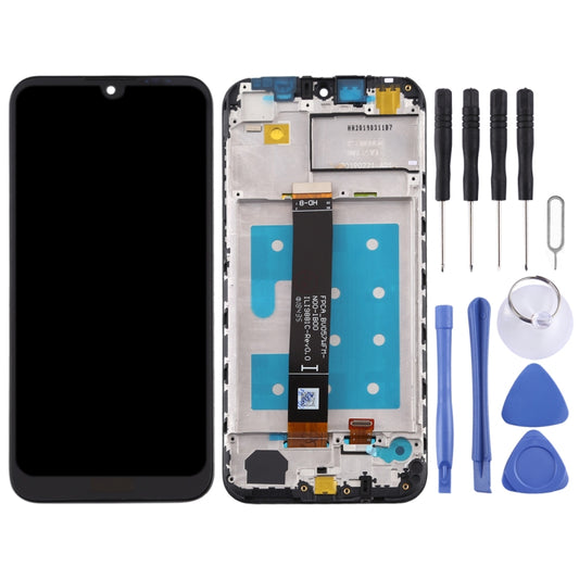 OEM LCD Screen for Huawei Honor 8S Digitizer Full Assembly with Frame(Black) by buy2fix