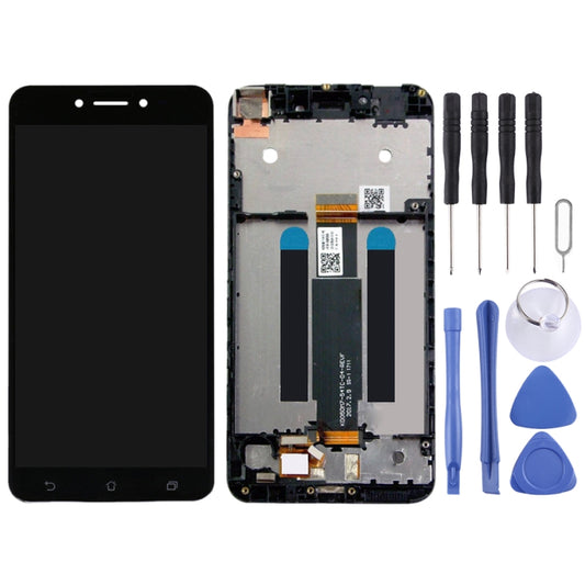 OEM LCD Screen for Asus ZenFone Live ZB501KL X00FD A007 Digitizer Full Assembly with Frame（Black) by buy2fix